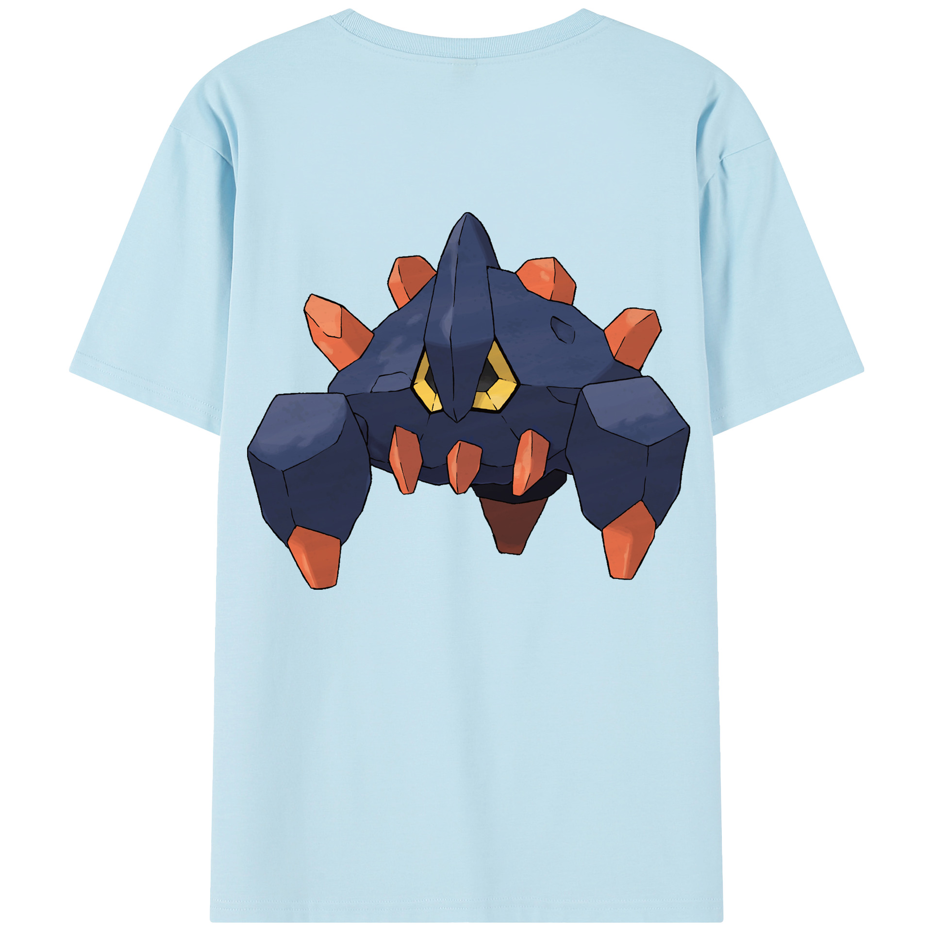 （画像用） ポケットモンスター Pokémon 綿100％半袖Tシャツ（背面プリント）